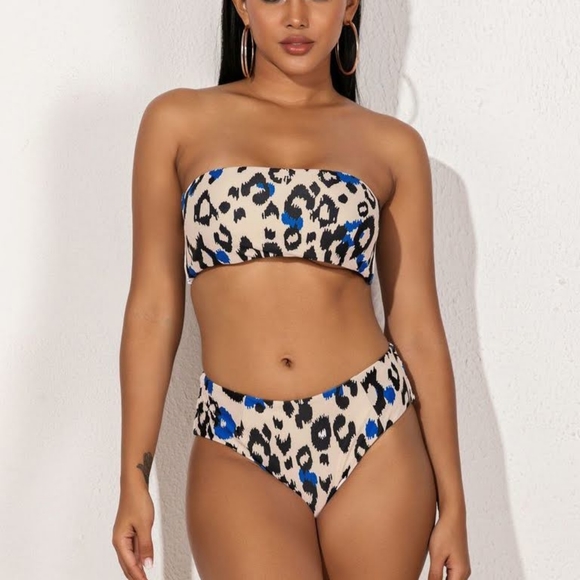 Wondering The Wild Cheetah Print Bikini - Picture 1 of 3